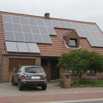 Zonnepanelen in Geel