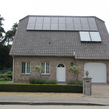 Zonnepanelen in Olmen