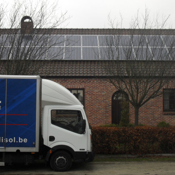 Zonnepanelen in Olmen