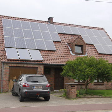 Zonnepanelen in Meerhout